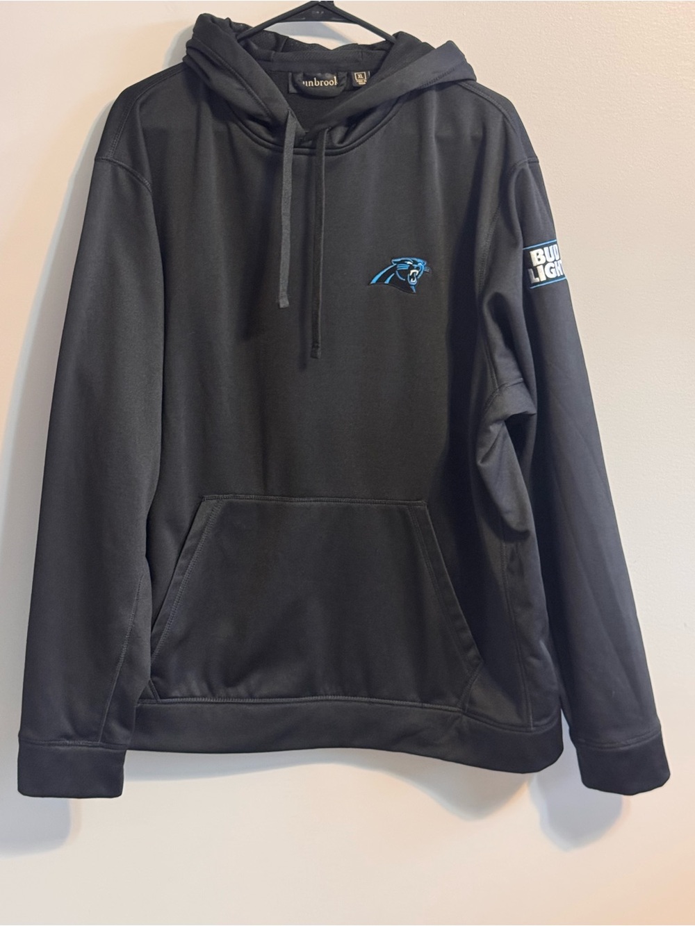 Carolina Panthers Dunbrooke Bud Light NFL Black Hoodie Men’s XL